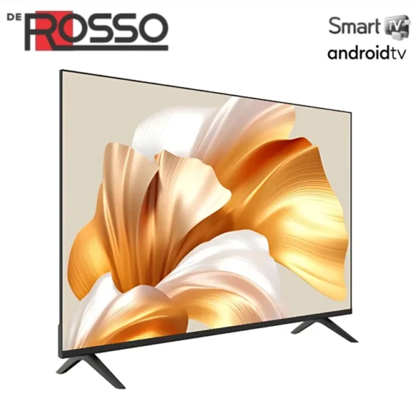 SMART TV ANDROID DE ROSSO LED 2K 43″, UHD, écran sans bords